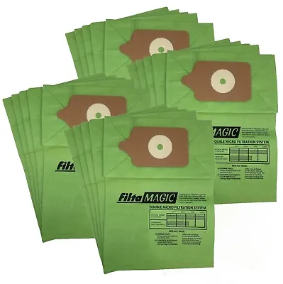 £8.49 • Buy 20 Pack - Fits Numatic Henry Hoover Vacuum Cleaner Double Layer Paper Dust Bags