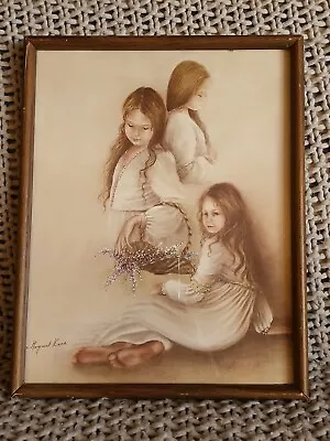 Beautiful Margaret Kane   Three Sisters  Print Litho. • $60