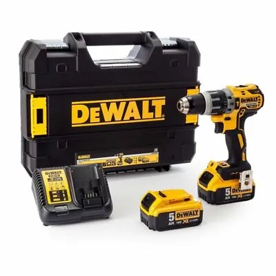 £222.46 • Buy DEWALT DCD796P2-GB 18v 2x5.0Ah Li-Ion XR Combi Drill Kit