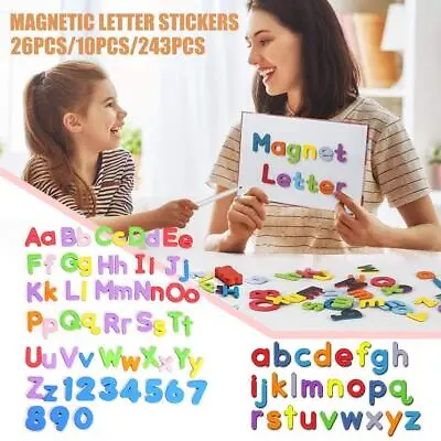 Magnetic Foam Letters Refrigerator Educational Spelling Sale Magnet Toy Y0D6 • £2.16