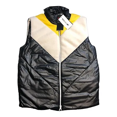 $99.99 • Buy New Balance NB X Staud Mixed Media Designer Oversized Puffer Vest Size M “Black”