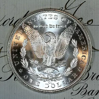 * 1882-CC * CHOICE To GEM BU MS MORGAN SILVER DOLLAR * FROM ORIGINAL BANK BAG * • $499.95