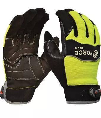 G-Force HiVis Mechanics Glove Maxisafe • $8