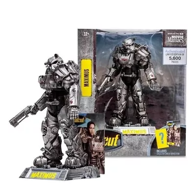 McFarlane Toys Fallout Maximus Posed Figure Movie Maniacs LE 1/5600 **PREORDER** • $53