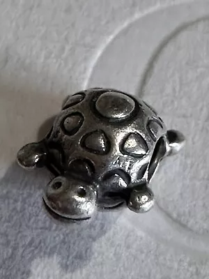 Genuine Pandora S925 ALE Retired Turtle Charm 790158 VGC • £4.99