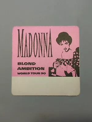 Madonna Tour Backstage Pass! Rare! • $39.99