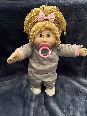 Original Cabbage Patch Kid Jesmar Freckles Paci HM 4 Gold Hair • $130