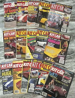Lot Of 16 Issues Of Kit Car Specialty/Illustrated Car Magazine 80s-90s • $26.64
