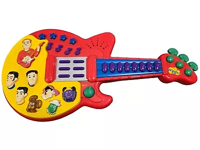 Spinmaster THE Original WIGGLES 2003 SONGS & SOUNDS Interactive MUSICAL Guitar • $31.35