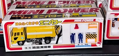 NEW SHINSEI Street Sweeper (Yellow Cab) 1/60 Scale Mitsubishi Fuso Diecast Model • $19.99