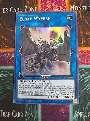 Yu-Gi-Oh! TCG Scrap Wyvern CHIM-ENSE1 Limited Super Rare Near Mint • $5.40