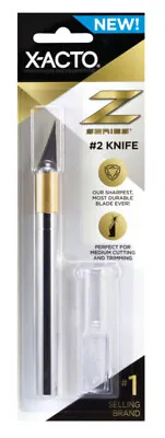 X-ACTO Z Series With Safety Cap #1 Knife Gold/Silver Zirconium Nitride Blade • $10.79