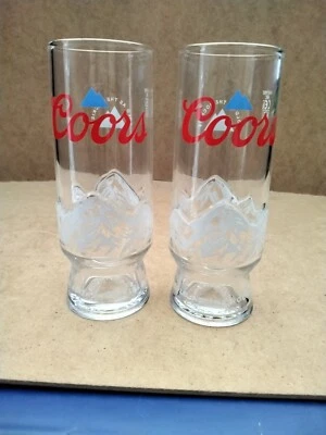 £5 • Buy Coors Light Half Pint Glasses M21 X 2 - New