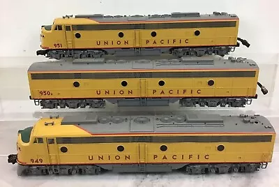 K-Line Union Pacific O Gauge E8 ABA Diesel Locomotive Set • $400