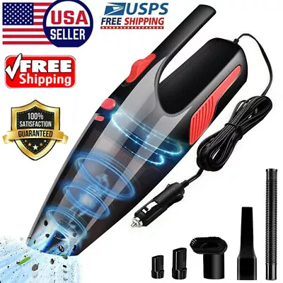 120W Car Home Vacuum Cleaner 12V Mini Portable Wet Dry Handheld Duster For Auto • $15.99