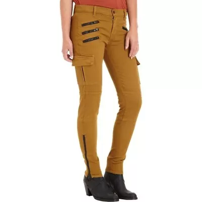 J Brand The Brix Moss Racer Zip Cargo Pant RARE NWT! 32 14 • $45.49