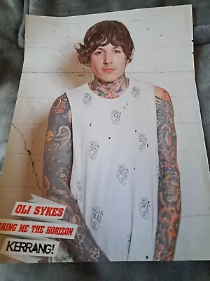 Bring Me The Horizon Oli Sykes / Black Label Society - Full Page Poster / Photo • £4