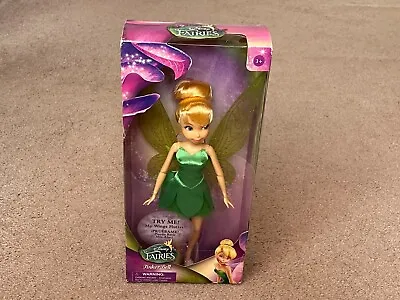 New Disney Fairies Tinkerbell My Wings Flutter Doll Disney Collections Rare NIB • $32.95