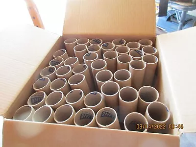 43 Uline S-2639 Kraft Mailing Tubes With End Caps - 2 X 24  .060  Thick New • $15.99