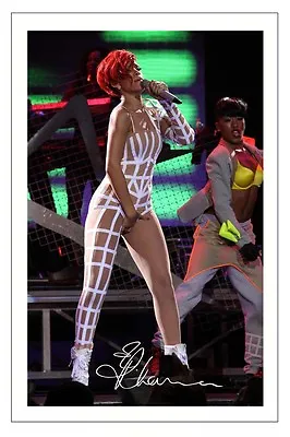 £6.90 • Buy Rihanna Signed Photo Print Autograph Unapologetic
