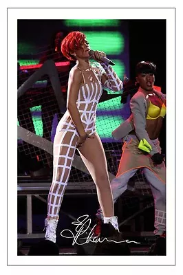 £6.90 • Buy Rihanna Signed Photo Print Autograph Unapologetic