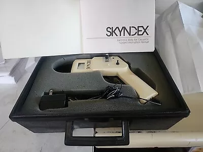 SKYNDEX SYSTEM 1 PROFESSIONAL SKINFOLD CALIPER Body Fat Calculator Very Nice!! • $175