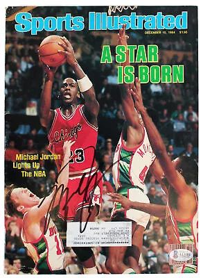 Bulls Michael Jordan Signed 1984 Sports Illustrated Magazine BAS #A13101 • $6999.99