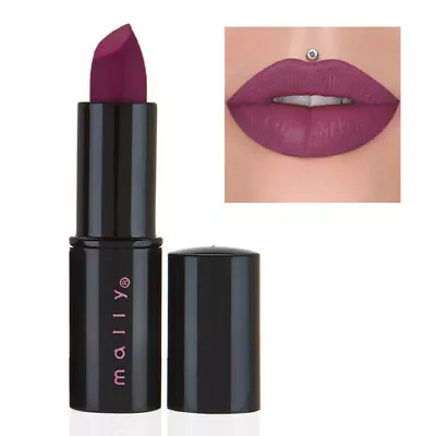 Mally Beauty Ultra Chic Velvet Matte Lipstick - Garnet (Deep Raspberry) NWOB • $6.99