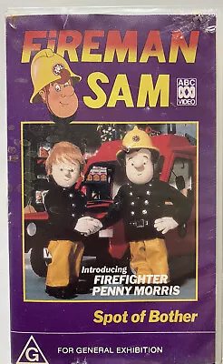 FIREMAN SAM  Spot Of Bother VHS Tape ABC Video • $40