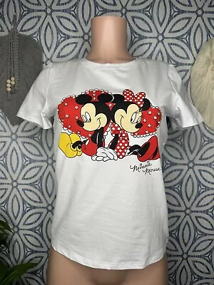 Disney Mickey & Minnie Mouse Rhinestone T-shirt • $12