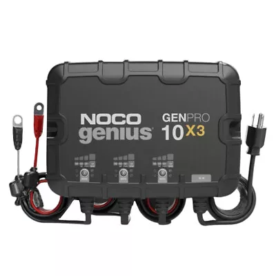 NOCO GENPRO10X3 12V 3-Bank 30-Amp On-Board Battery Charger • $324.95