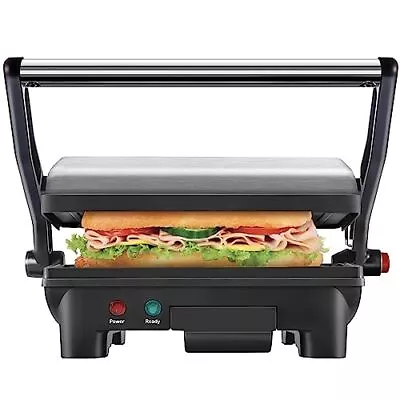 $32.05 • Buy Electric Panini Press Grill Gourmet Sandwich Maker Toaster Indoor With Non-Stick