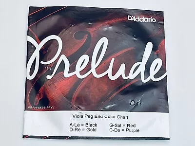 🆕 D'Addario Prelude Viola String Set Medium Scale Medium Tension J910 MM 🆓SHIP • $29.95