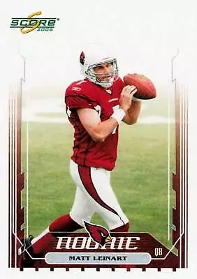 Football 2006 Score Matt Leinart #331 Rookie Arizona Cardinals • $1.85