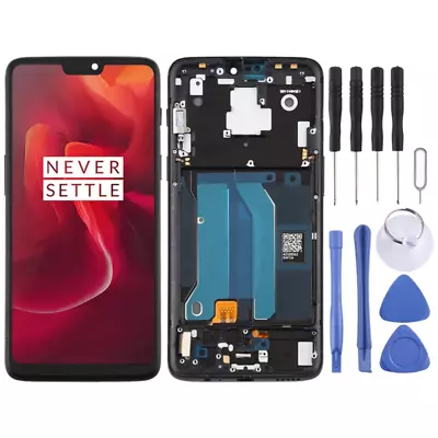 For OnePlus 6 A6000 TFT Material LCD Screen And Digitizer Full Assembly With Fra • $119.89