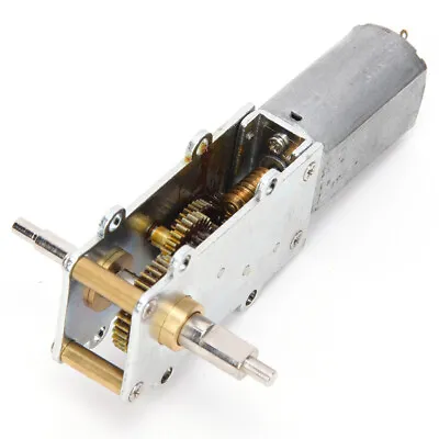 12rpm Worm Gear Motor Electric Toy Motor Speed Reduction Motor DC3~24V Multi-use • $21.18