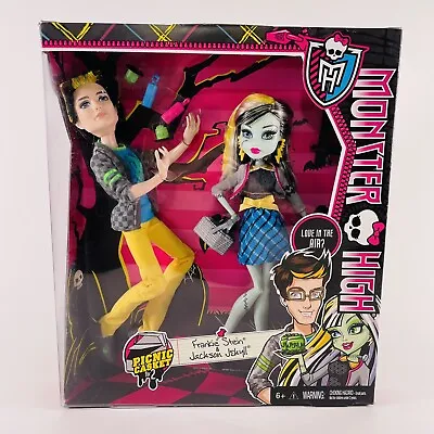 Monster High Doll Frankie Stein And Jackson Jekyll Picnic Casket In Box 2013 NIB • $148.84