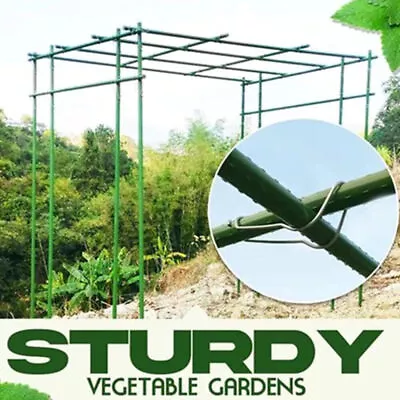 Plant Connecting Buckles Plant Cages Connector Vegetable Trellis Wire Clips • £7.42