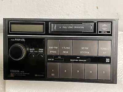 Toshiba Electronic Receiver TX 20 Radio Cassette Vintage Car Stereo Head Unit • $6