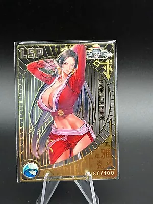Boa Hancock - One Piece | Goddess Metal Card LSP #086/100 Serial Metal Waifu • $16
