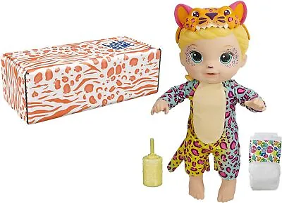 Baby Alive Rainbow Wildcats Doll Leopard Accessories Drinks Wets Toy For Kids 3+ • $25.46