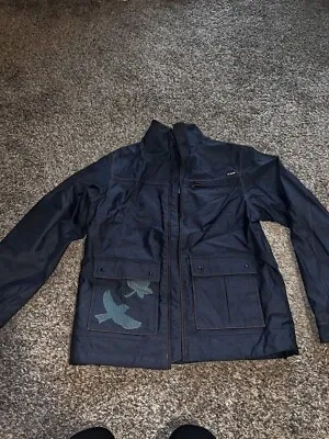 Volcom Womens Snowboarding Jacket And Pants Set Size LARGE Blue/Denim • $125