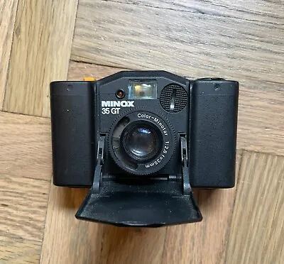 MINOX 35 GT 35mm Film Camera - Needs Repair  • $40