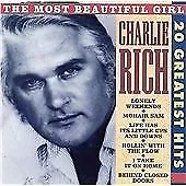 Charlie Rich : The Most Beautiful Girl: 20 Greatest Hits CD (2004) Amazing Value • £2.48