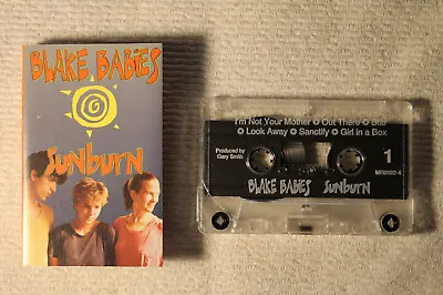 Blake Babies – Sunburn US Orig' Mammoth Cassette 1990 Juliana Hatfield TESTED • $18.74