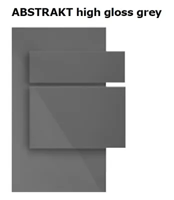 IKEA Abstrakt Akurum Door Gray 18  X 15  New 601.533.73  Kitchen Cabinet Door • £67.15