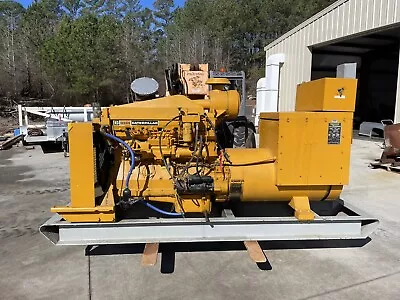 205 Kw Caterpillar D334 Diesel Generator 10 Lead Re-connectable 277/480 Volt Sr4 • $7750