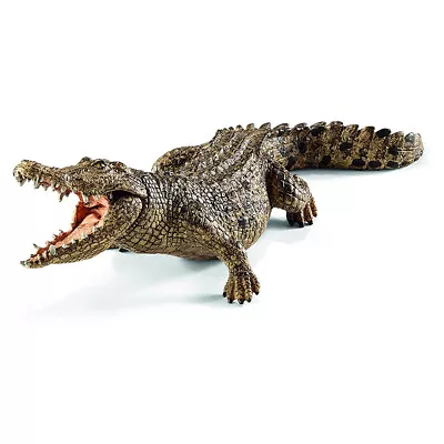 Crocodile Toy Alligator Action Figure Toy With Movable Jaw  Wildlife Animals  • $21.15