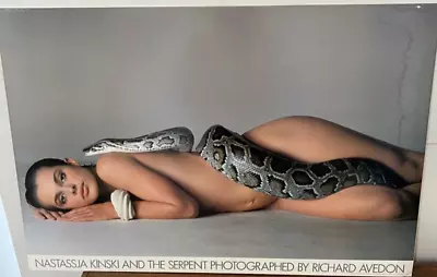 Nastassja Kinski And The Serpent Photographed By Richard Avedon • $159