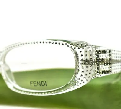 Brand New Fendi 778 R 971 Clear Rx Eyeglasses Authentic Limited Edition 51mm • $99.99